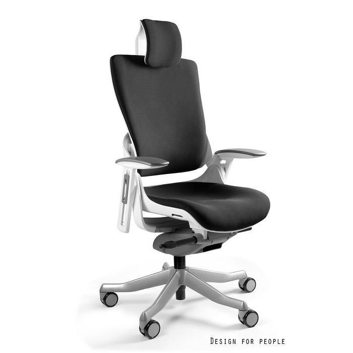 Profesionali Ergonominė Biuro kėdė | WAU 2 - WHITE/FABRIC