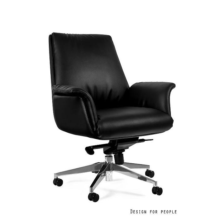 Profesionali Ergonominė Biuro kėdė | APUS LOW - NATURAL LEATHER