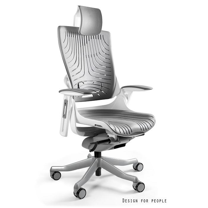 Profesionali Ergonominė Biuro kėdė | WAU 2 - WHITE/ELASTOMER