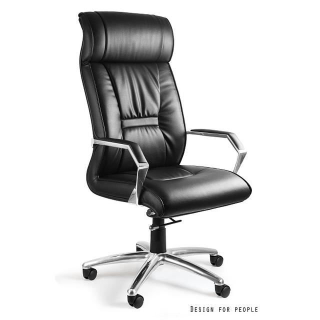 Profesionali Ergonominė Biuro kėdė | CELIO - NATURAL LEATHER