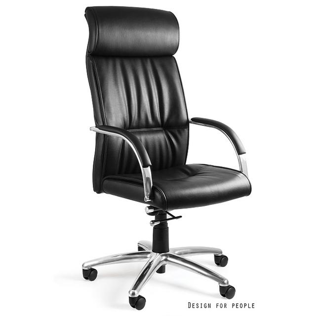 Profesionali Ergonominė Biuro kėdė | BRANDO - NATURAL LEATHER