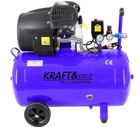 Tepalinis oro kompresorius Kraft&Dele KD4065, 100 L, 3 kW, 230 V