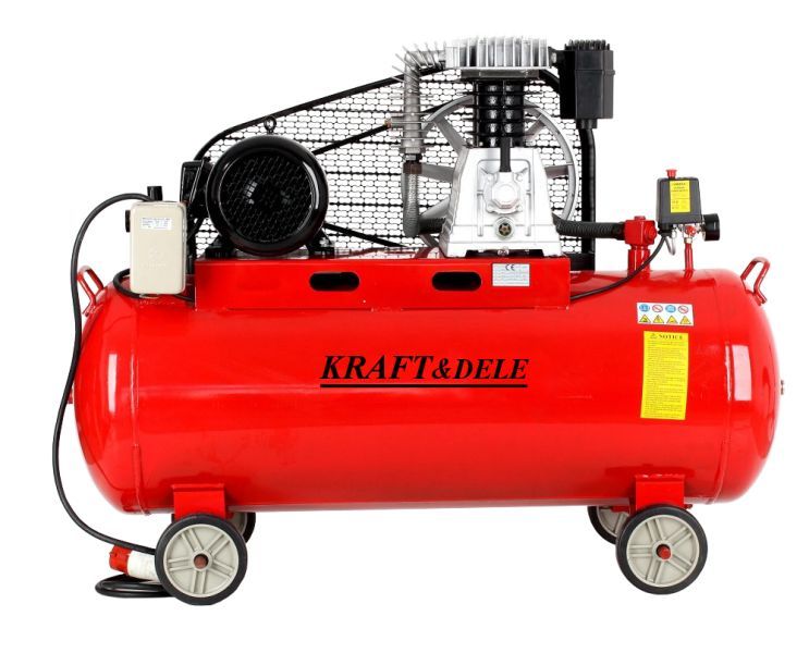 Tepalinis oro kompresorius, 300 l, 2 stūmokliai – KD1476