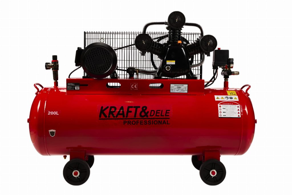 Kompresorius 200L 3 Stūmokliai KD1474 + separatorius