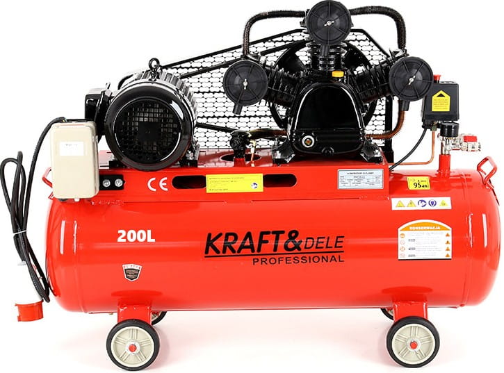 Stūmoklinis/diržinis oro kompresorius 200L 3 400V KD408