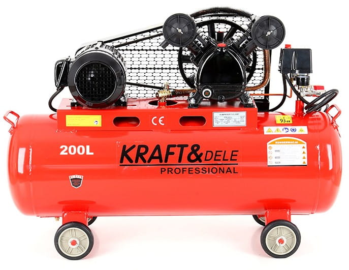 Stūmoklinis/diržinis oro kompresorius 200L 400V KD407