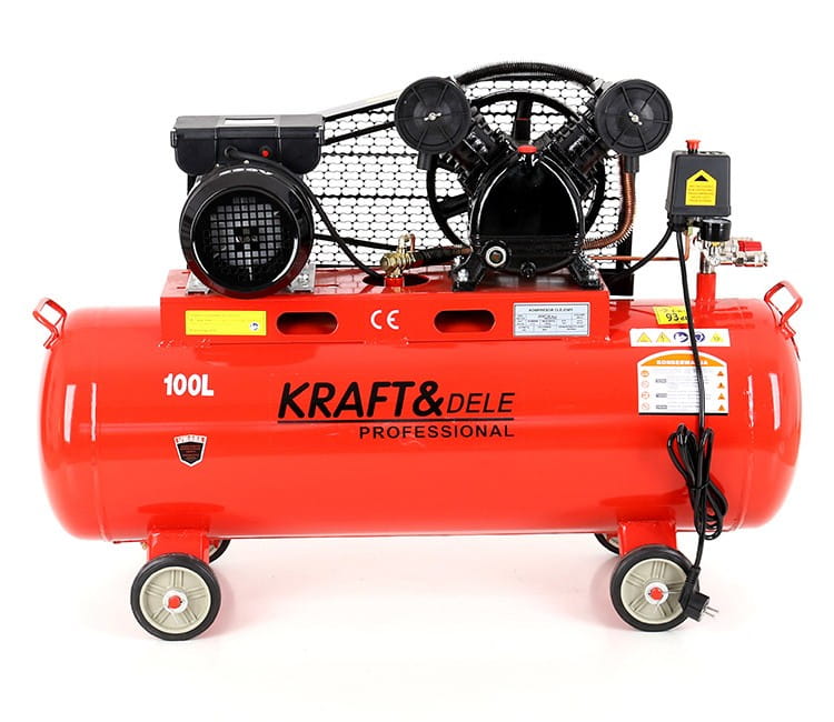 Stūmoklinis oro kompresorius 100L 2800W KD402