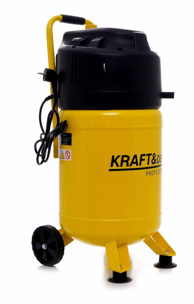 Vertikalus betepalinis oro kompresorius 10Bar 30L Kraftdele KD1417