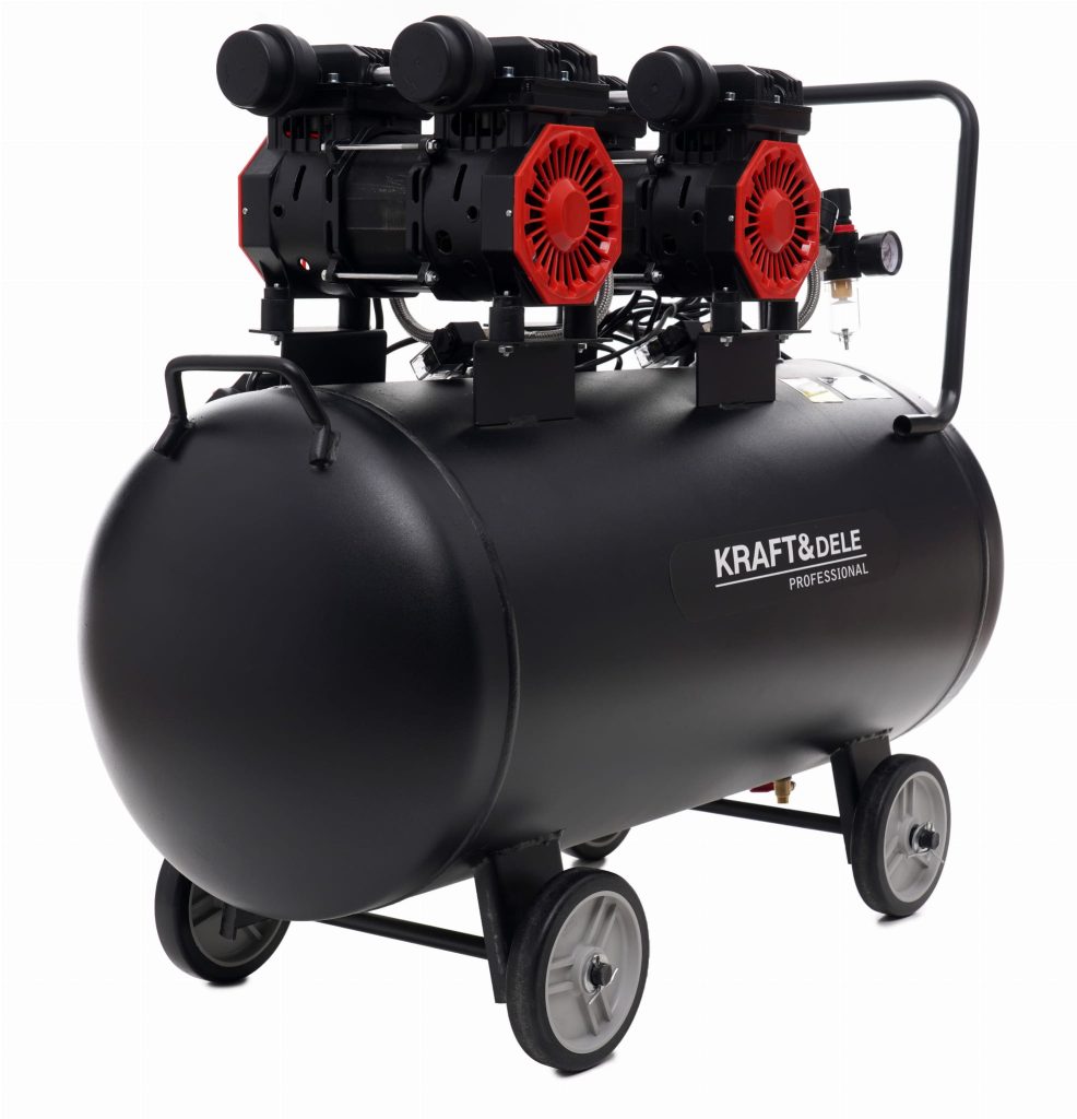 Betepalinis oro kompresorius 100L / 2 x 1500W KD1387