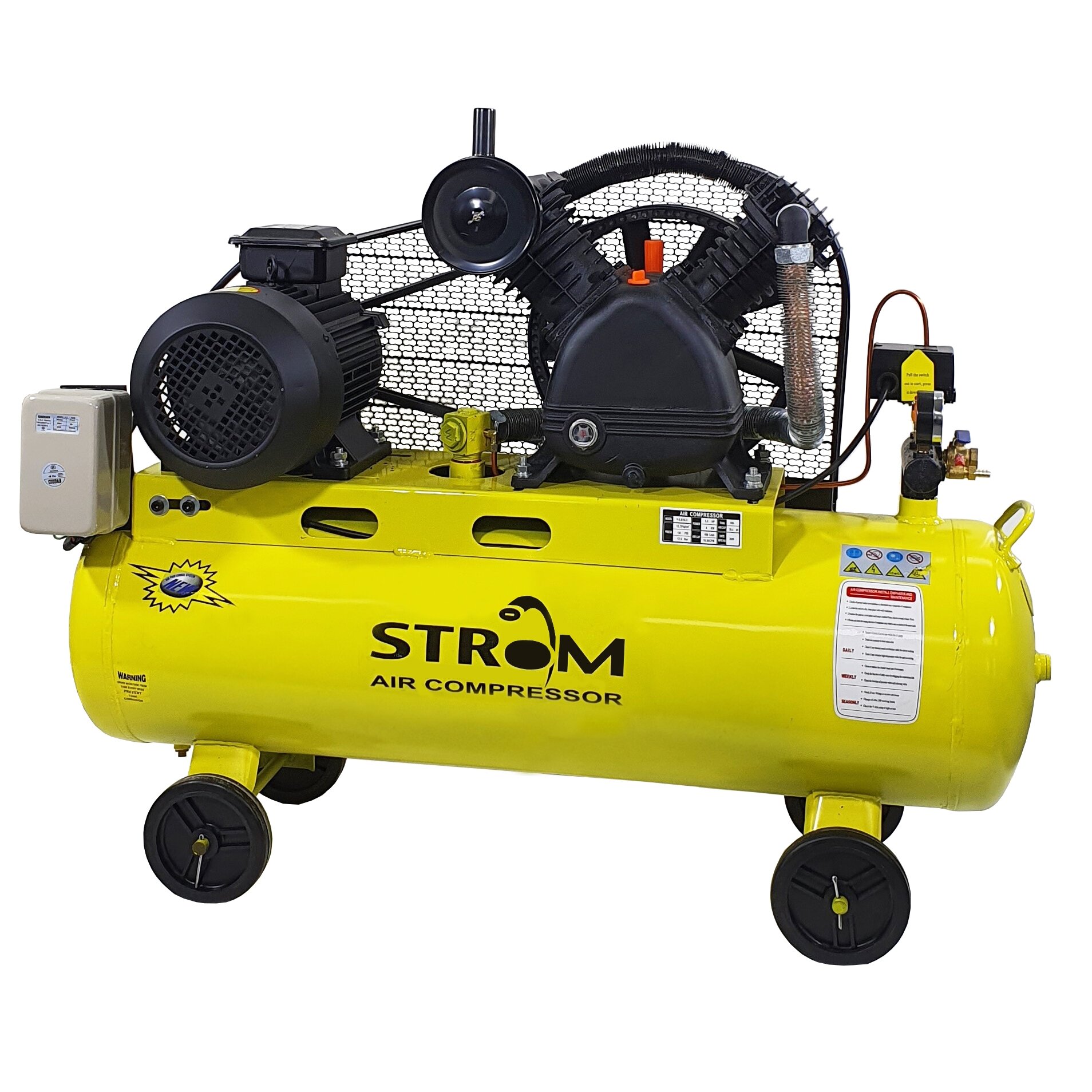 ORO KOMPRESORIUS 100L, 4.0KW, 380V STROM (V-0.6/12.5)