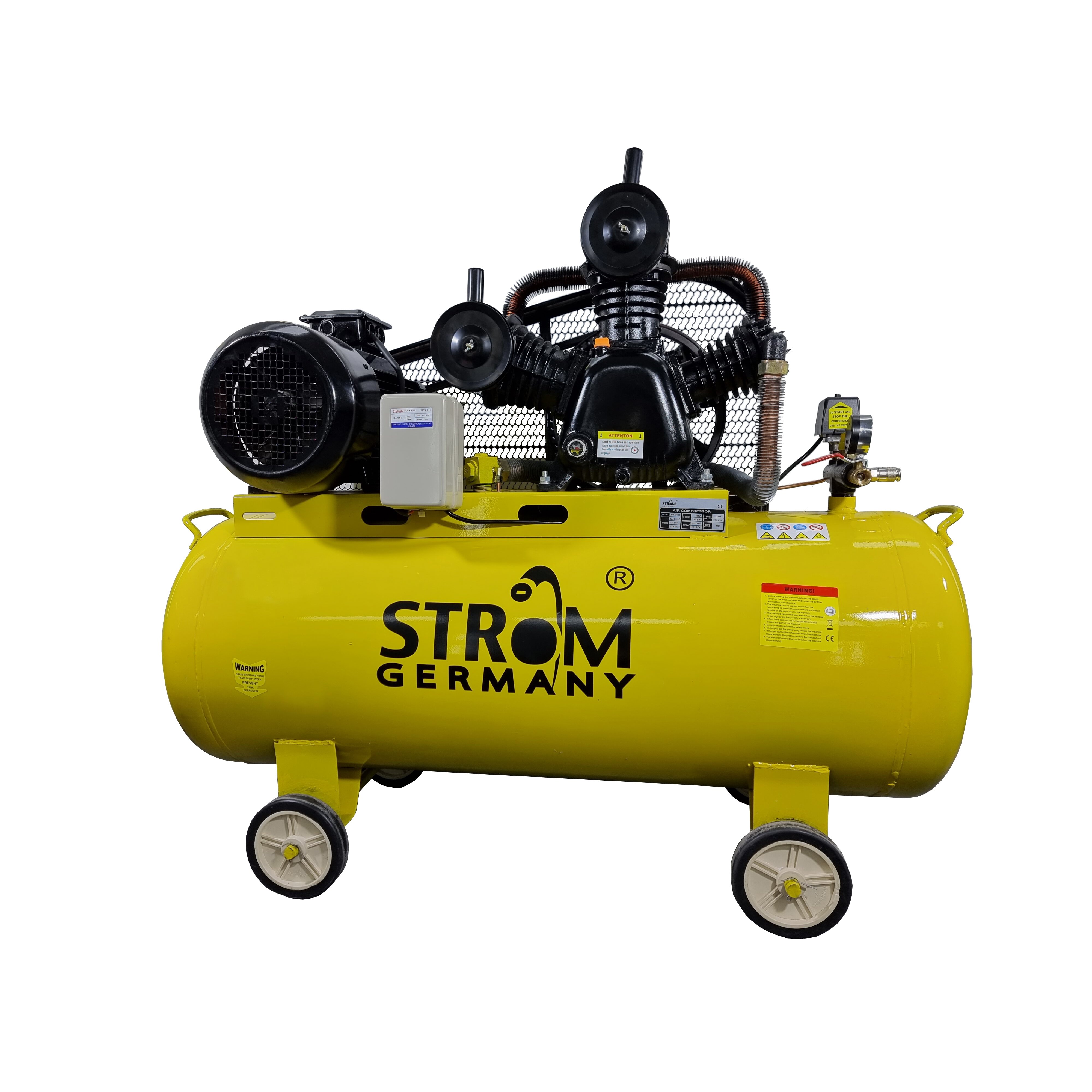 ORO KOMPRESORIUS 220L,3 Cil.,7.5 KW, 380V,STROM (W-0.9/12.5)