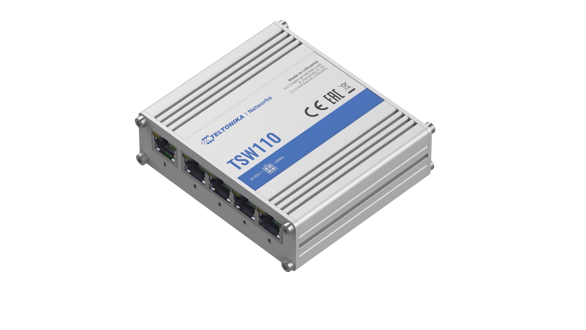 Komutatorius TELTONIKA IOT SWITCH TSW110 (TSW110000000)