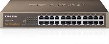 Komutatorius TP-LINK  Switch  TL-SF1024D  Unmanaged  Desktop/Rackmountable  10/100 Mbps (RJ-45)