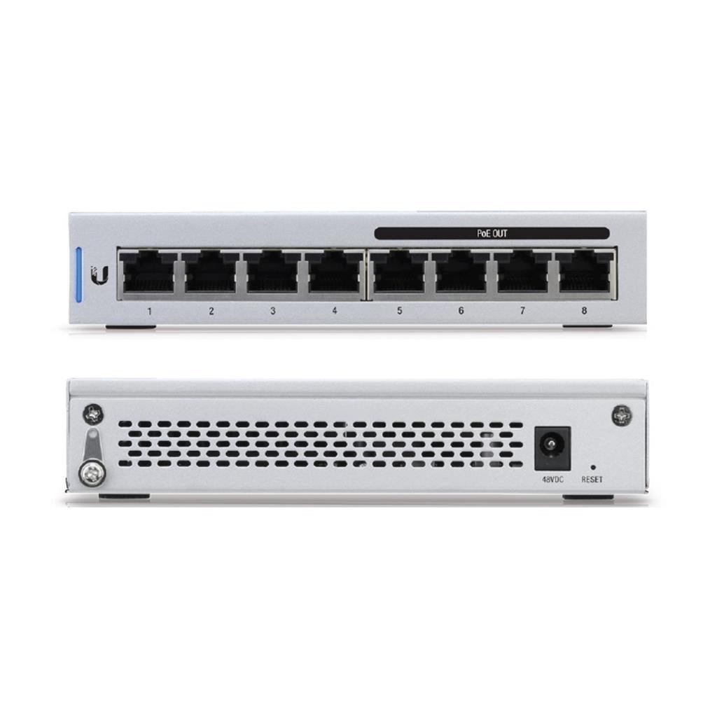 Komutatorius Ubiquiti  Switch  Unifi US-8-60W  Web managed  Desktop  1 Gbps (RJ-45) ports quant