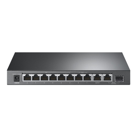 Komutatorius TP-LINK  10-Port Gigabit Desktop Switch with 6-Port PoE+ and 2-Port PoE++  TL-SG1210P