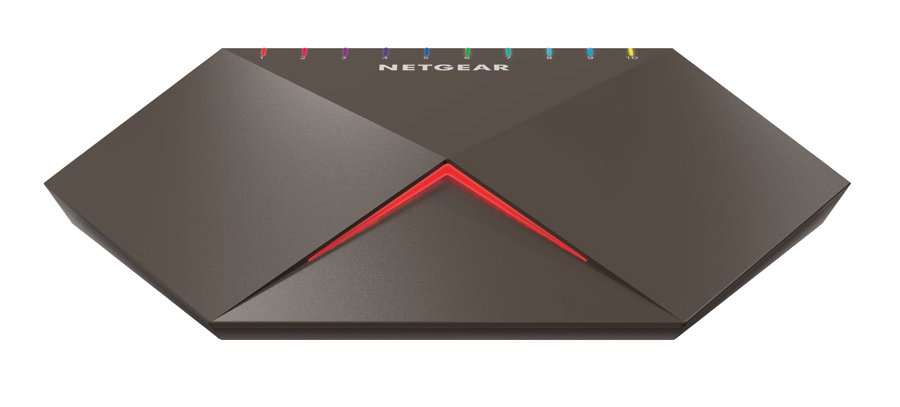 Komutatorius NETGEAR Nighthawk GS810EMX-100PES, 1Gbps x 8-ports, 10Gbps x 2-ports