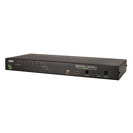 Komutatorius Aten  8-Port PS/2-USB VGA KVM Switch with Daisy-Chain Port and USB Peripheral Support