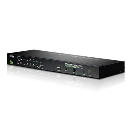 Komutatorius Aten  16-Port PS/2-USB VGA KVM Switch with Daisy-Chain Port and USB Peripheral Support