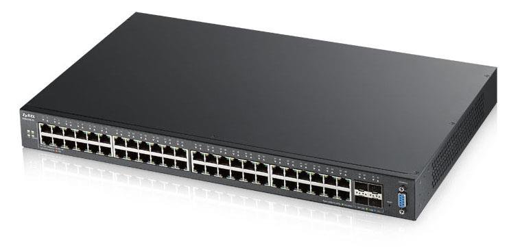 ZYXEL XGS2210-52, 48 PORT GIGABIT L2 MANAGED SWITCH, 4X 10G