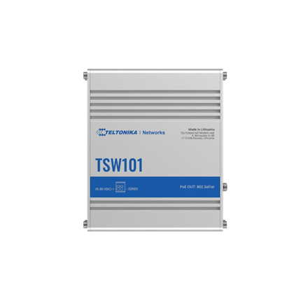 Komutatorius Teltonika Automotive Switch, 5 ports  TSW101  Unmanaged  Wall-mountable