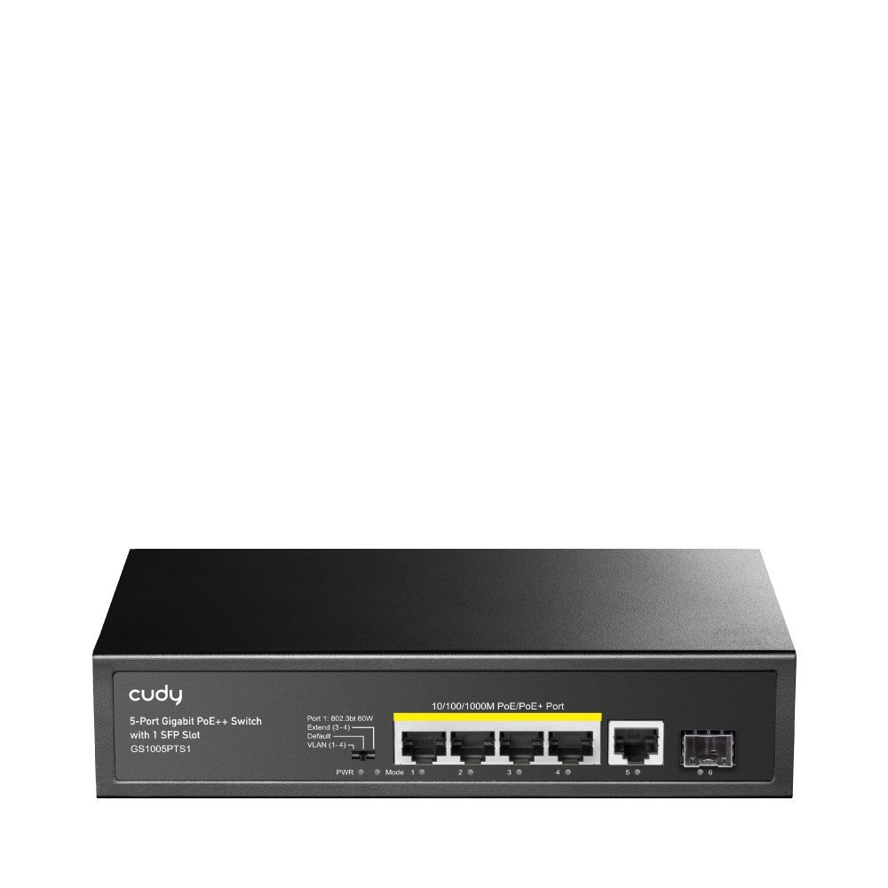 Cudy GS1005PTS1 tinklo komutatorius Gigabit Ethernet (10/100/1000) Maitinimas per Eternetą (PoE)