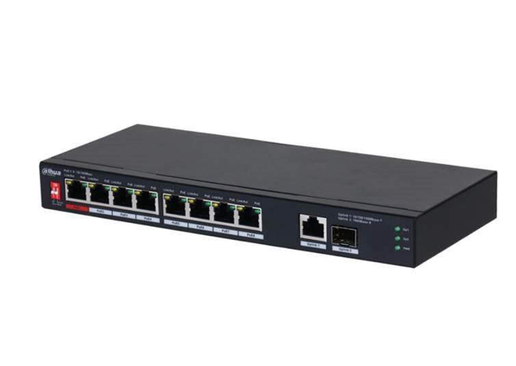 Komutatorius DAHUA DH-PFS3110-8ET1GT1GF-96