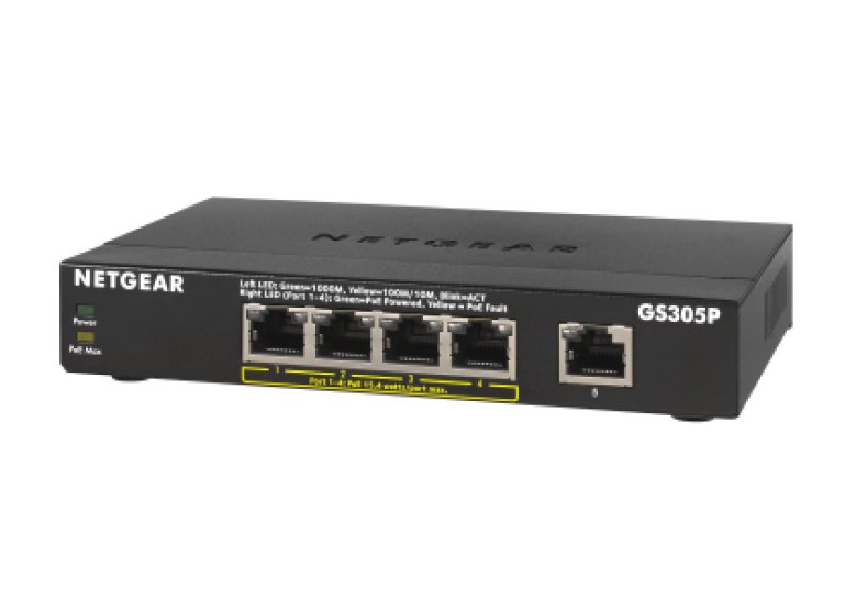 Komutatorius NETGEAR GS305P-200PES