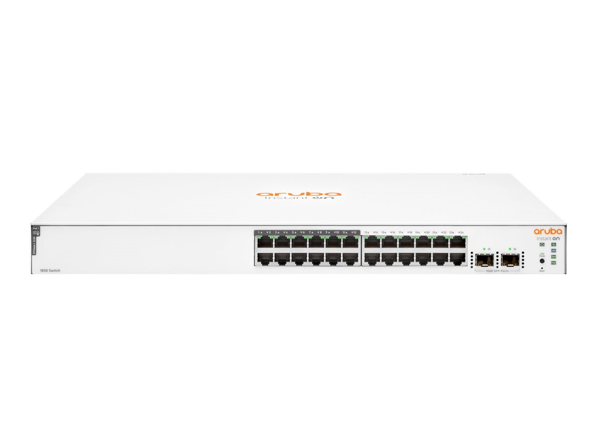 Komutatorius HPE Aruba Switch IOn 1830 24G 2SFP 195W