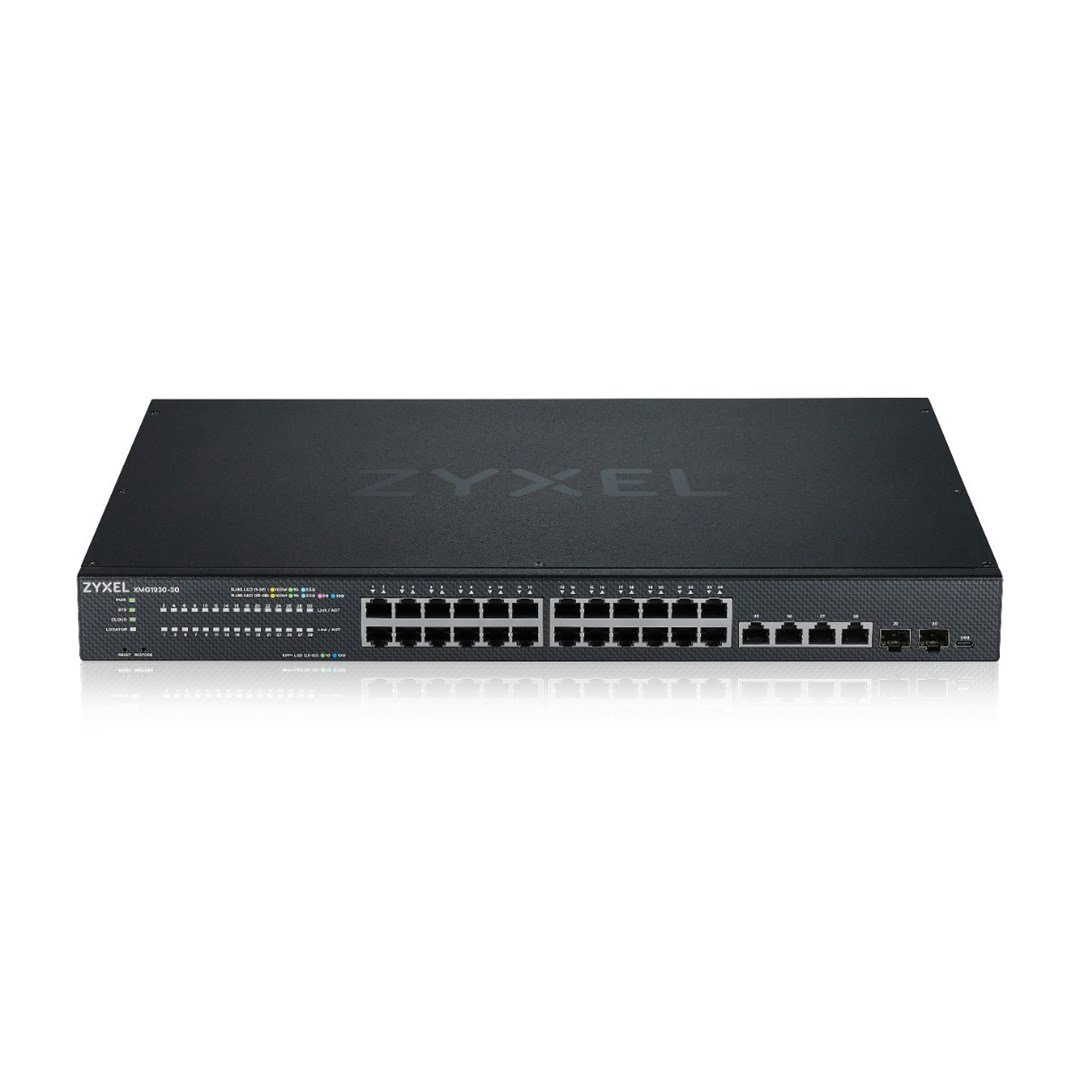 Zyxel XMG1930-30 Valdomas L3 2.5G Ethernet (100/1000/2500) Juoda