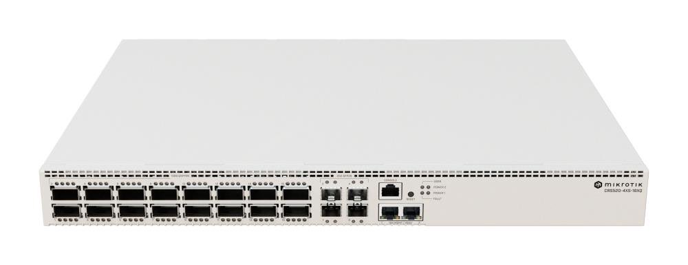 Komutatorius MikroTik CRS520-4XS-16XQ-RM