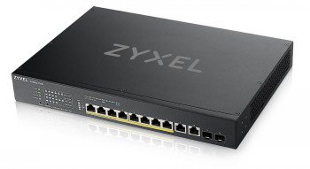 ZYXEL XS1930-12HP, 8-PORT MULTI-GIGABIT SMART MANAGED POE 375WATT 802.3BT SWITCH, 2X 10GBE, 2 SFP+ U