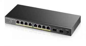 ZYXEL GS1100-10HPV2, UNMANAGED POE 8X GIGABIT, 2X FIBER UPLINK, 120 WATT POE