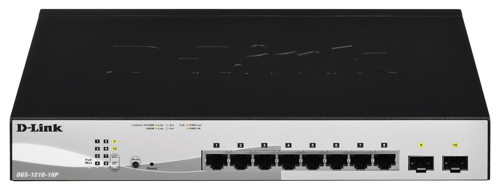 Komutatorius D-LINK DGS-1210-10P/E