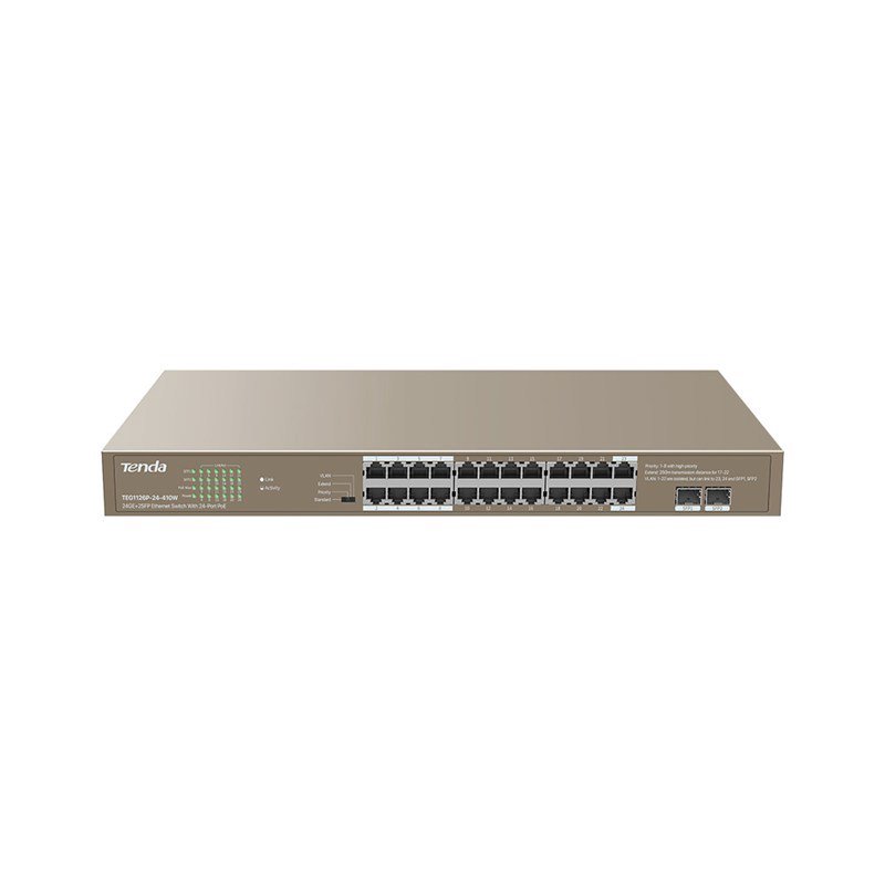Komutatorius Tenda TEG1126P-24-410W