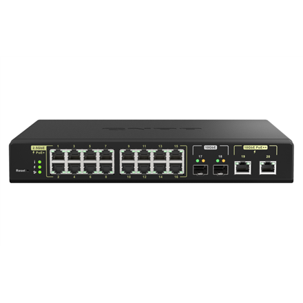 Komutatorius QNAP QSW-M2116P-2T2S