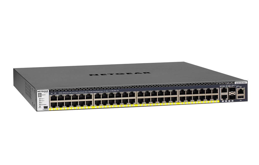 Komutatorius NETGEAR GSM4352PA-100NES