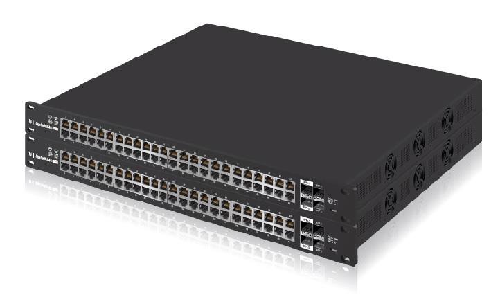 Komutatorius Ubiquiti  EdgeSwitch  ES-48-500W  Web managed  Rackmountable  Gigabit Ethernet (co