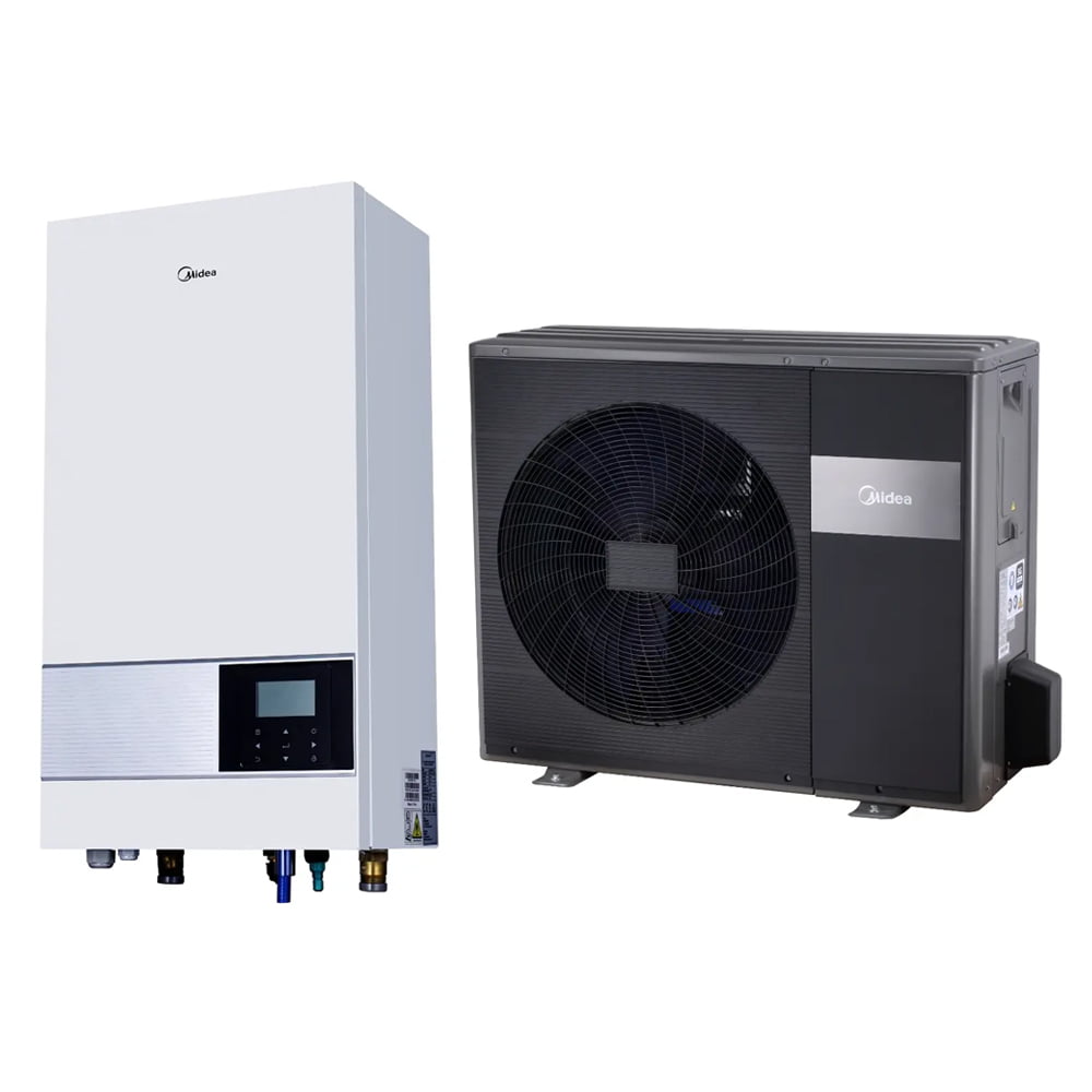 Midea oras-vanduo šilumos siurblys M-THERMAL ARCTIC HB-A160/CGN8-B2 + MHA-V16W/D2RN8-B2 16,0 kW