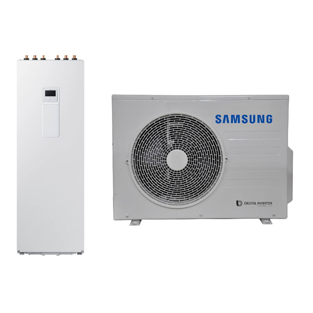 Samsung oras-vanduo šilumos siurblys AE200RNWSEG/EU-AE040RXEDEG/EU 4,4 kW (su integruotu 200l talpos boileriu)