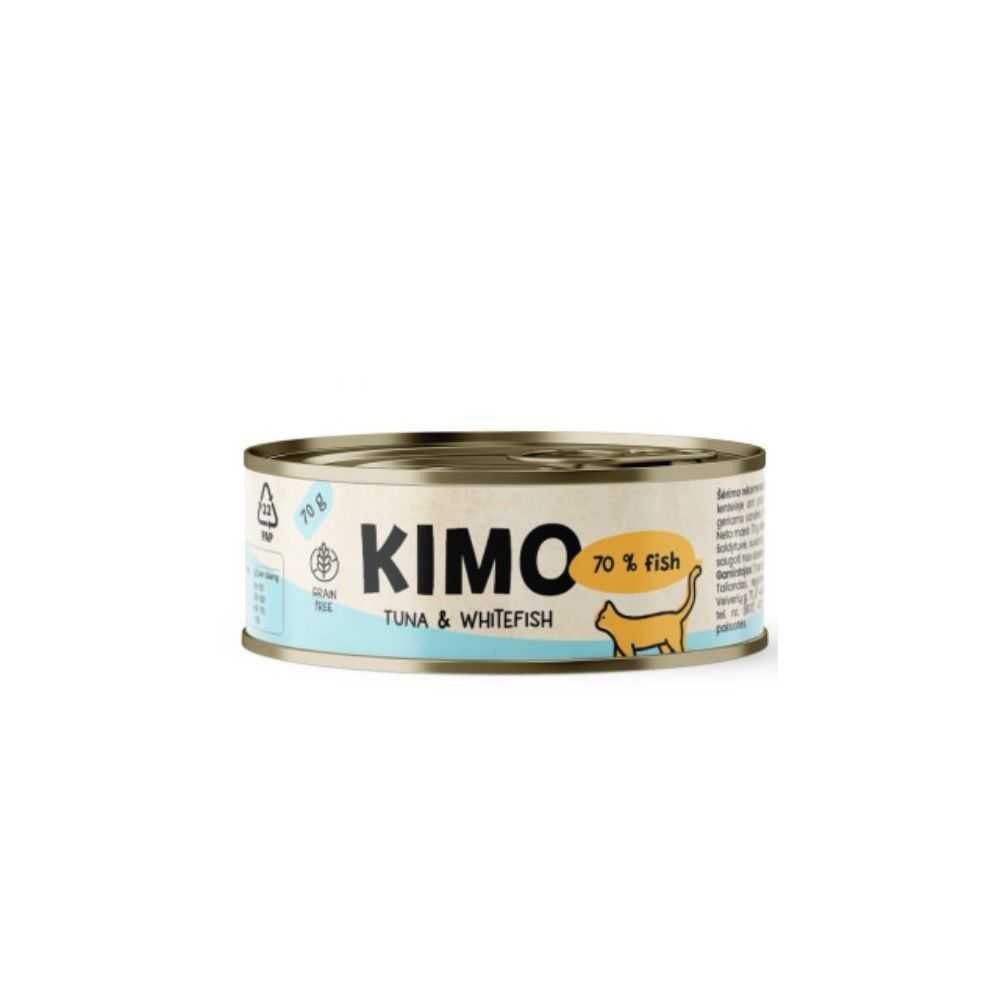 Kimo Tuna&Whitefish konservai katėms su tunu ir balta žuvimi, 70g