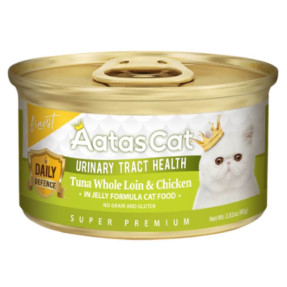 Aatas Cat Urinary Tuna Whole Loin & Chicken - šlapimo takų ligų profilaktikai, 80g