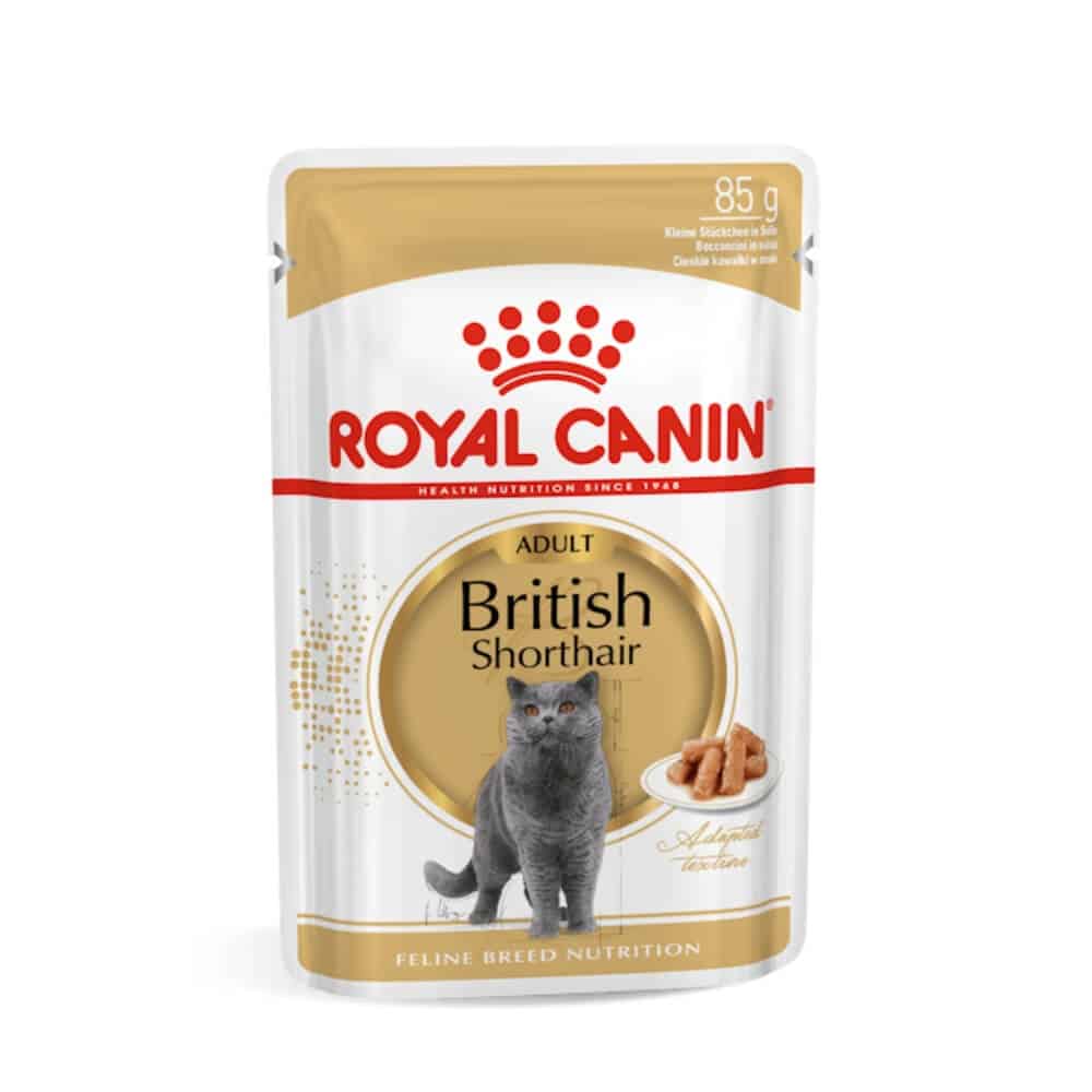 Royal Canin British Shorthair konservai britų trumpapliaukėms veislės  katėms, 85g