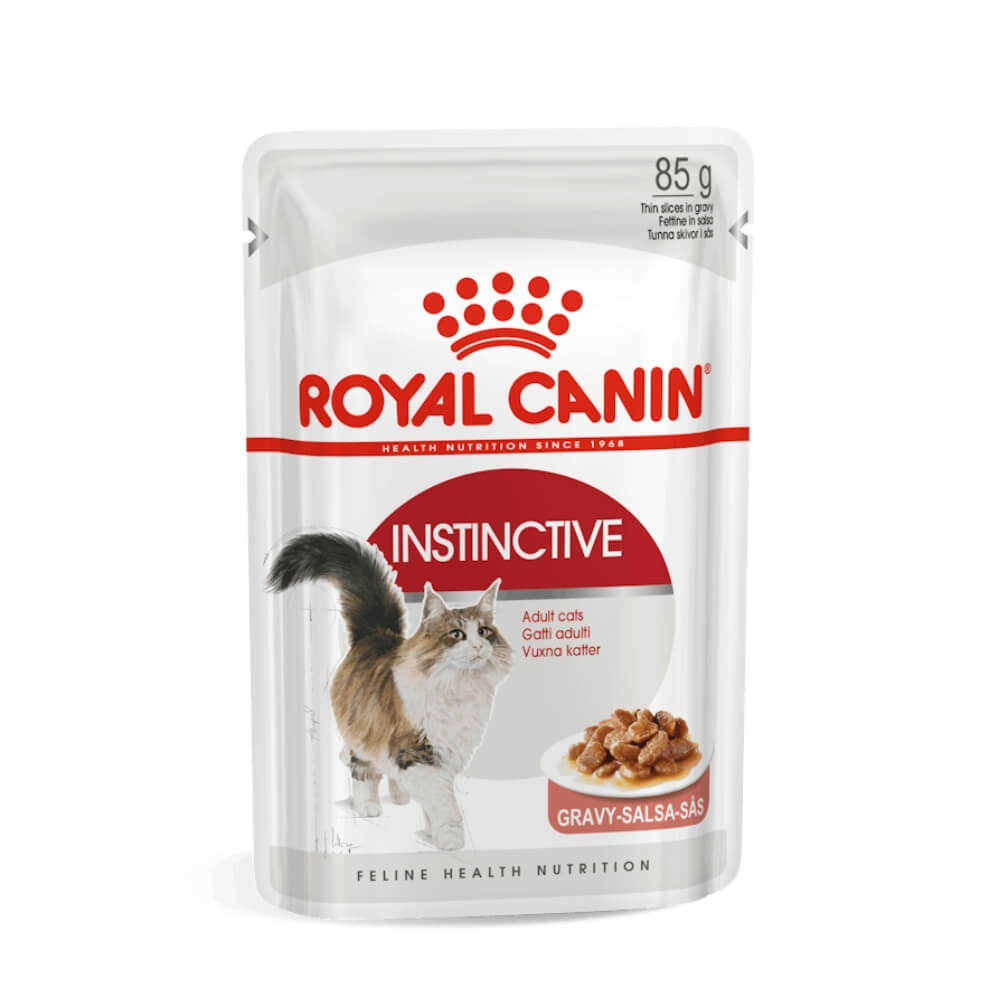 Royal Canin Instinctive In Gravy Pouch konservai katėms padaže, 85gr.