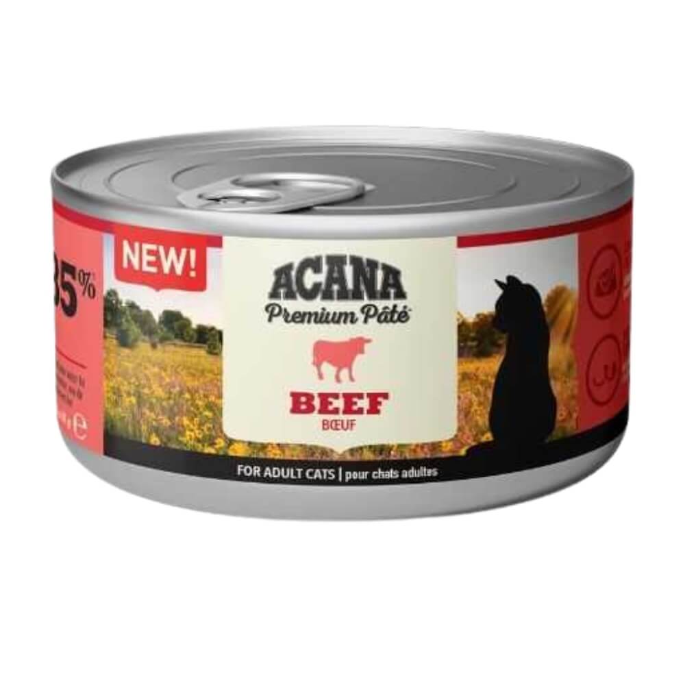 Acana Premium Pate Beef konservai katėms su jautiena, 85g