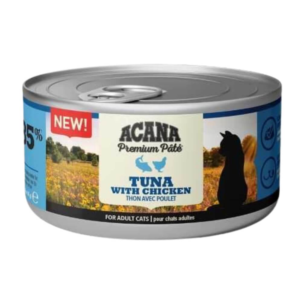 Acana Premium Pate Tuna Chicken konservai katėms su tunu ir vištiena, 85g