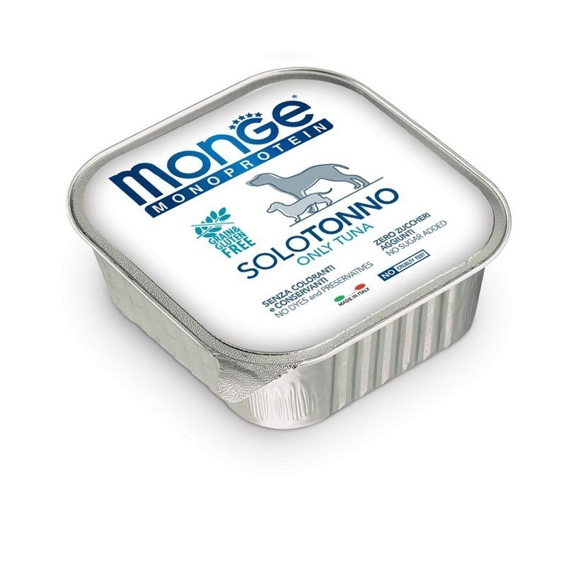 Monge Monoprotein konservai šunims su tunu 12x150g