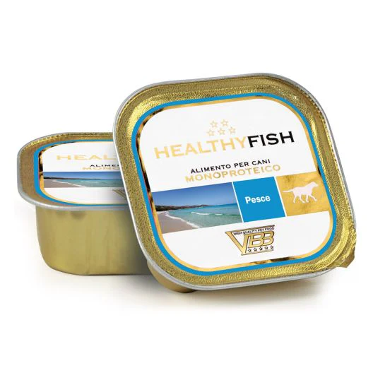 Healthyfish Pesce (su žuvimi) monoproteininis paštetas šunims 12x150g