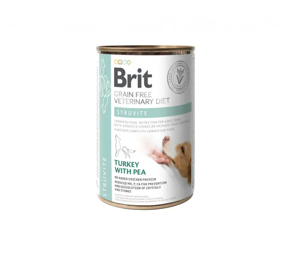 Brit GF Veterinary Diets Konservai Šunims Struvite 6x400g