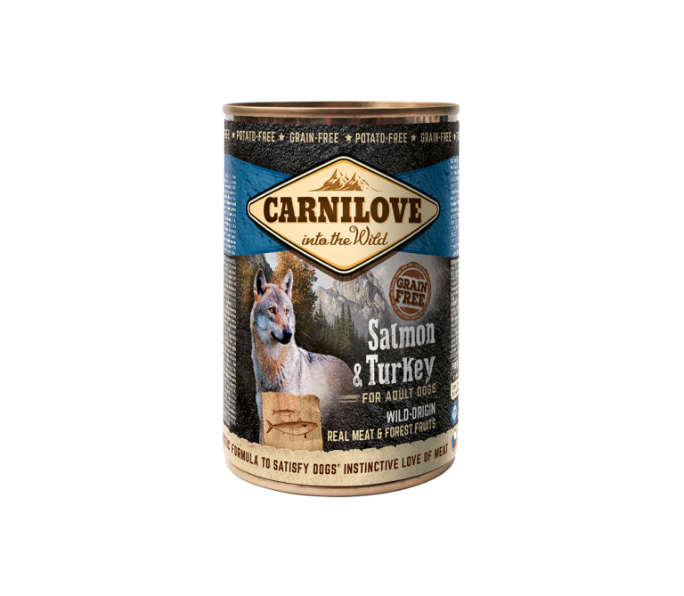 Carnilove konservai šunims Wild Meat Salmon&Turkey 6x400g