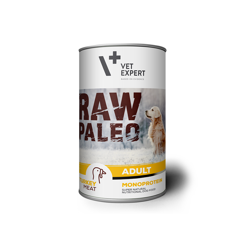 Raw Paleo Adult dog konservai šunims su kalakutiena 6x800g